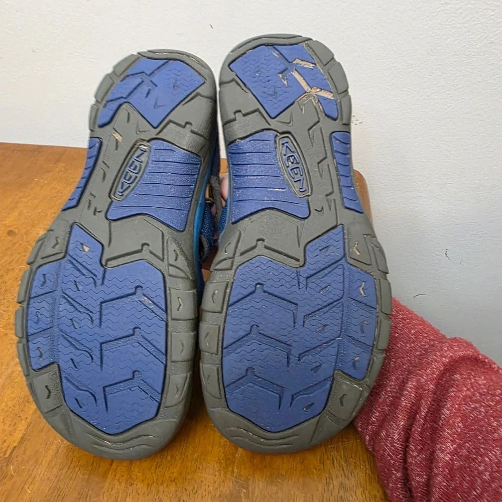 KEEN Washable Blue Newport H2 Water Hiking Sandals Shoes Mens ‎ 5 women's 6.5